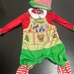 Santa's Lil Helper Costume (6-9 Months)